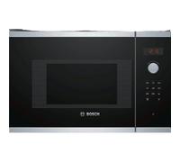 Bosch Serie 4 BFL523MS0 micro-onde Noir, Acier inoxydable Micro-onde simple Intégré 20 L 800 W
