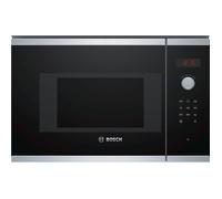 Bosch Serie 4 BFL523MS0 micro-onde Noir, Acier inoxydable Micro-onde simple Intégré 20 L 800 W