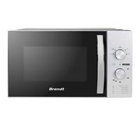 Micro-ondes Brandt SM2802S 28 L 900 W 5 niveaux Plateau 29 cm Inox Silver