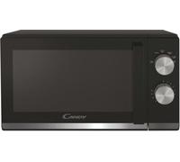 Micro-ondes Candy Moderna CMW20TNMB 700 W 20L Noir - Fonction Décongélation - Plateau Tournant en Verre - 6 Niveaux de Puissance
