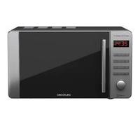 Cecotec Micro-ondes avec gril ProClean 5110 Inox. Capacité de 20 L, Revêtement Ready2Clean, 700 W de Puissance, Gril 800 W, 5 Niveaux de Fonctionnement, 8 Programmes, Minuterie 60 minutes, Écran LED. (Sans Grille, Inox)