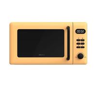 Cecotec Micro-ondes Digital avec Grill de 20L Proclean 5110 Yellow. 700W en 6 Niveaux et Grill de 800W, Mode Décongélation, Signal de Fin de Cuisson, Lampe Intérieure, Minuteur 30', Design en Jaune.