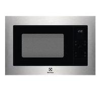 Micro-ondes combiné encastrable Electrolux MO326GXE de 25 L et 900 W en acier inoxydable Acier inoxydable G