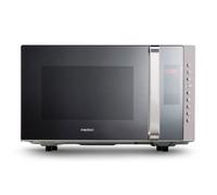 Medion MD 17495 - Four micro-ondes combiné - grill - pose libre - 23 litres - 800 Watt - argent laqué Argent laqué G