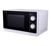 Sharp R-600WW Comptoir Micro-onde combiné 20L 800W Noir, Blanc micro-onde - Micro-ondes (Comptoir, Micro-onde combiné, 20 L, 800 W, Rotatif, Noir, Blanc)