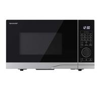 Micro-ondes combiné - Sharp - YC-PC284AE-S - 28L - Gril - Noir et argent