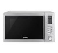 Micro-ondes combiné Smeg MOE34CXI2 inox anti-trace 34 L Inverter 10 fonctions G