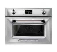 Smeg Four micro-ondes combiné SO4902M1X
