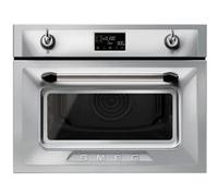 Smeg Four micro-ondes combiné SO4902M1X