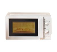 Micro-ondes compact 17L, 700W, Rotation à 360 °, 5 Niveaux de Puissance, Minuterie de 30 Minutes, Fonction Décongélation, Commande à Deux Boutons, Fonctionnement Silencieux, Léger et Peu Encombrant