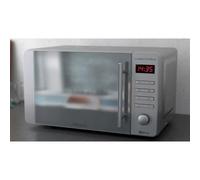 Micro-Ondes De 20l Avec Grill Et 8 Programmes En Acier Inoxydable 800w Gris