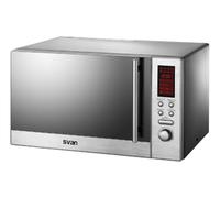 Micro-ondes de bureau Svan SVMW823GDX 23L 800W avec grill inox 29,3 x 48,5 x 41 cm