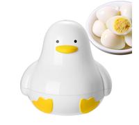 Micro-ondes de chaudière à œufs : appareil de cuisine à quatre œufs, accessoire de cuisson en forme de canard | Petit déjeuner sur le plan de travail Module de vapeur dure douce, réservoir de cuisson