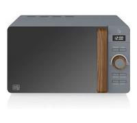Micro-ondes Digital 20L Design Moderne Nordic, SWAN, SM22036GRYNEU, 800, Gris Gris G