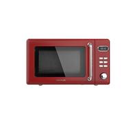 Micro-ondes Digital avec grill Proclean 5110 Retro Red, 20 L, 700 W sur 5 niveaux, minuterie jusqu'à 60 min, 8 programmes et mode décongélation,