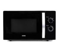 DOMO Micro-ondes DO23001 – 30 L, 900 W, noir, 52 x 40,5 x 30,6 cm