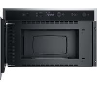 Whirlpool Micro-ondes encastrable WMN461BXF Solo Inox 22 L 750 W plateau 25 cm