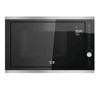 Micro-ondes encastrable - BEKO - MGB25333X - 25L - 900W - Inox & Noir