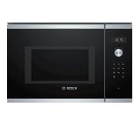 Micro-ondes encastrable - BOSCH Série 6 - BFL554MS0 - Noir / Inox - 59,4 x 38,8 x 38,3 cm