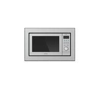 Cecotec Micro-ondes encastrable numérique et tactile GrandHeat 2500 Built-in Touch SteelBlack, 900 W de puissance. 25 L, gril de 1000 W, 8 fonctions préréglées, Minuterie (Acier)