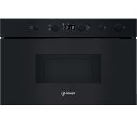 Indesit Micro-ondes encastrable IMK11B – Simple 22 L 750 W Décongélation Plateau 25 cm Noir