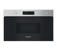 Indesit Micro-ondes encastrable IMK11X Monofonction 22 L Inox plateau 25 cm Décongélation