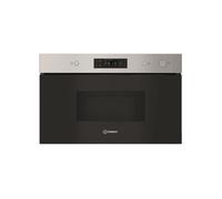 Micro-ondes encastrable, inox, solo, 22 L, plateau 25 cm, décongélation INDESIT - IMK11X
