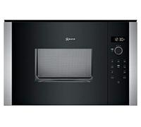 Neff HLAWD23N0 micro-onde Noir, Acier inoxydable Micro-onde simple Intégré 20 L 800 W