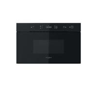 Micro-ondes encastrable Whirlpool MBNA900B, noir, solo, 22 L, plateau 25 cm, 750 watt