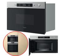 Micro-ondes Encastrable WHIRLPOOL MBNA900X - Inox 22L Jet Defrost 750W