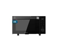 Micro-ondes Gril 23 L 800 W Sans Plateau Tournant Noir H 29.7 x L 38 x P 34.8 cm