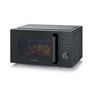 Micro-ondes / gril/ chaleur tournante / Air fryer, SEVERIN, 29 L, noir, 1000 W, gril 1000 W et chaleur tournante 2100 W