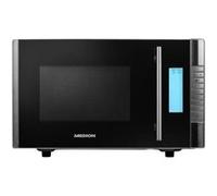 Micro-Ondes + Gril Medion MD14482 50050454A1 20L 800W 8 Programmes Automatique Décongélation Acier Inoxydable Noir Schwarz, Edelstahl G