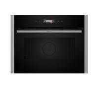 Neff C24GR3XN1 micro-onde Noir, Acier inoxydable Micro-ondes grill Intégré 36 L 1000 W