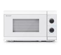 Micro-ondes + Gril Sharp YC-MG01E-C 240V 800W 20L Blanc Blanc G