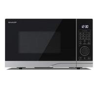 Micro-ondes + Gril Sharp YC-PC254AE-S 25L 900W Acier Inoxydable Argenté Noir Argent/Noir G