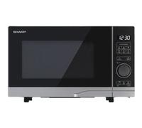 Micro-Ondes + Gril Sharp YC-PS254AE-S 25L 900W Electrique Acier Inoxydable Argent Argent/Noir G