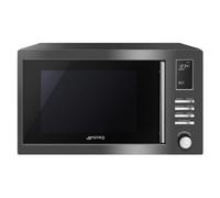 Micro-ondes + Gril Smeg MOE25B - SMEG - Noir - 25 Litres - 900 Watt