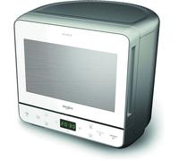 Micro-ondes grill argenté - Whirlpool - 13 litres - 700 W - Dual Crisp - Dual Power Technology - Fonction Steam