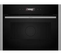 Neff C24GR3XN1 micro-onde Noir, Acier inoxydable Micro-ondes grill Intégré 36 L 1000 W