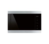 Smeg FMI325X micro-onde Noir, Acier inoxydable Micro-ondes grill Intégré 25 L 900 W