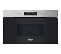 Hotpoint Micro-ondes grill HAM K12C X intégré 22 L 750 W Noir acier inoxydable