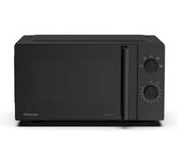 Hisense H20MOBP1HIUK Four à micro-ondes inverseur 700 W 20 litres Noir Dégivrage automatique 5 niveaux de puissance Facile à nettoyer 24,1 x 43,4 x 32,9 cm