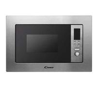 Candy MIG1730DX Micro-ondes intégré avec grille et cadre, écran numérique rouge, puissance 700 W-1000 W, capacité 17 L, 8 programmes, acier inoxydable anti-empreintes 38900661