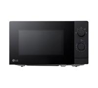 LG MS2082F Four à micro-ondes 20 l 700 W Noir 44,5 x 25,8 x 34,5 cm Commande mécanique 5 niveaux
