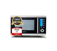 Micro-Ondes - MD15501 - 25L - 900/2500W - Fonction double gril et air chaud - 10 programmes - Inox/Noir