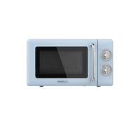 Micro-Ondes Mécanique Proclean 3010 Retro Bleu. 20 L, 700 W en 6 niveaux, minuterie jusqu'à 30 minutes, mode dégivrage, design vintage bleu,