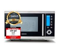 MEDION Micro-ondes Grill -four- 15501 - 25 L - Micro-Ondes 900 W - Grill 1100 W - Chaleur tournante 2500W / Max. 230°C - Argent