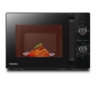 Micro-ondes monofunction pose libre TOSHIBA - 20L - 800 W - Noir