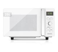 Micro-ondes numérique, 700W-800W, 20L-25L, sans plateau tournant, 5 niveaux de puissance, 8 programmes, écran LED, fond en verre fixe (800W, 25L)